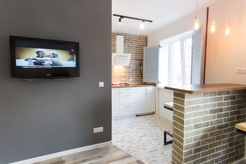 Loft Apartment Near Botanical Garden Kharkiv Eksteriør bilde